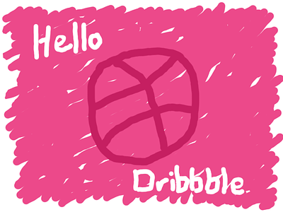 Jason's First Dribbble design first dribbble hand drawn illustration