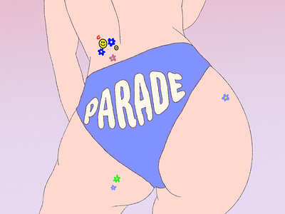 Parade design illustration web