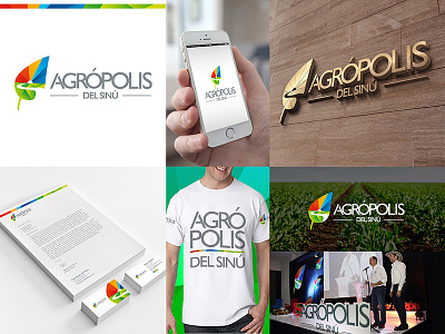Agrópolis branding logo
