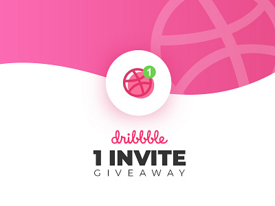 Dribbble invite design dribbble giveaway invitation photoshop ui ux vector