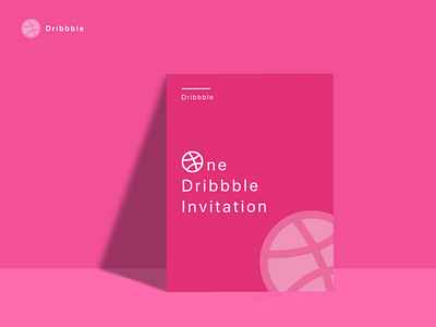 One Dribbble invitation