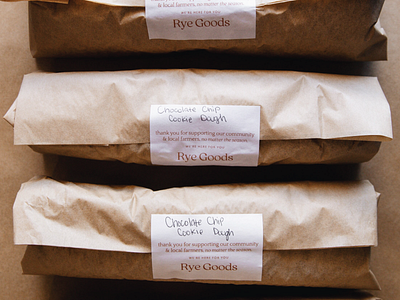 Rye Goods Organic Bakery Packaging