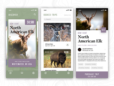 Hunting Trip App discover hunting mobile