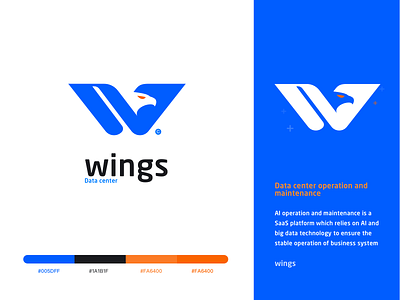 wings branding logo