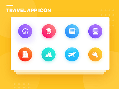 travel app icon app icon travel ue ui ux