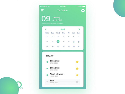 Schedule management management schedule ui ux