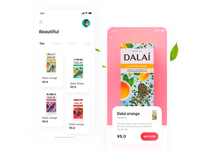 Shopping details shopping ue ui ux 应用 插图 设计