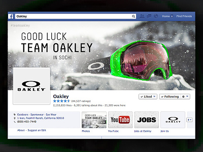 Team Oakley goggle green oakley olympics sochi