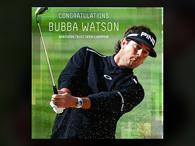 Bubba Watson Social Promo bubba watson facebook golf homepage instagram oakley