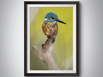 Bird app bird colors design fine art for sale illustration mobile nature ui ux web