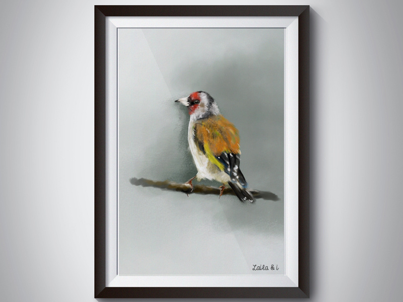 Bird yellow sale print bird photoshop inspiration colour concept nature design illustration digital painting