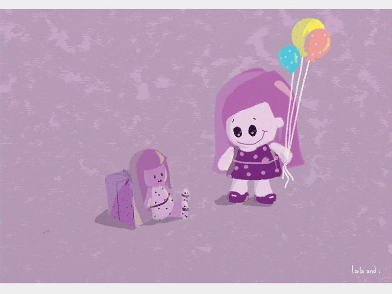 Children book Illustration purple art published print inspiration photoshop digital painting concept colour design illustration