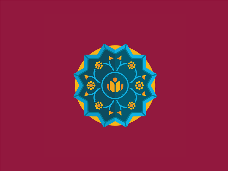 Islamic Art map chicago vector artmuseum museum art illustration