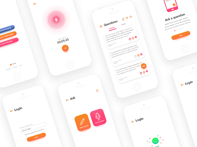 Virtual Assistant Mobile App By Arimac On Dribbble 