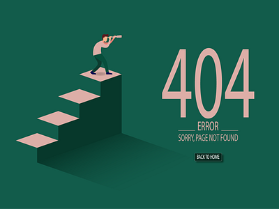 404 Page Design 404 404 error 404 error page 404 page 404design design error 404 illustration ui vector web webdesign webpage