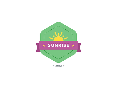 Sunrise Badge