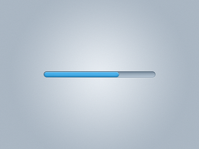 Loading bar PSD free loading psd