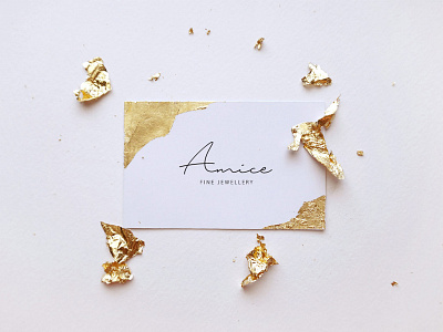 Amice branding busines card craft design idea identity original