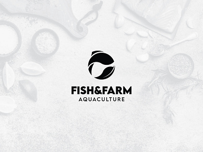 Fish & Farm Logo Design aquaculture branding circle creative design farm fish geometric geometry graphic design leaf logo logo and branding logo symbol logos minimal minimalistic modern seafood smart