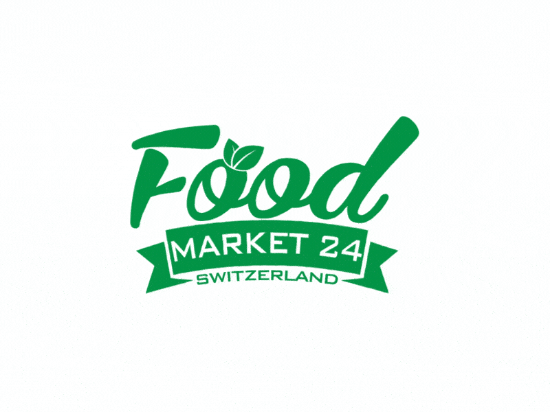 Foodmarket24 Logo motion animation gif logo logoanimation logomotion loop minimal motion motion graphics