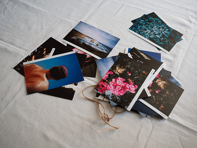 POSTCARDS OVER EMAILS design film photography grid layout paper personal project photography postcards print printed matter travel travel photography