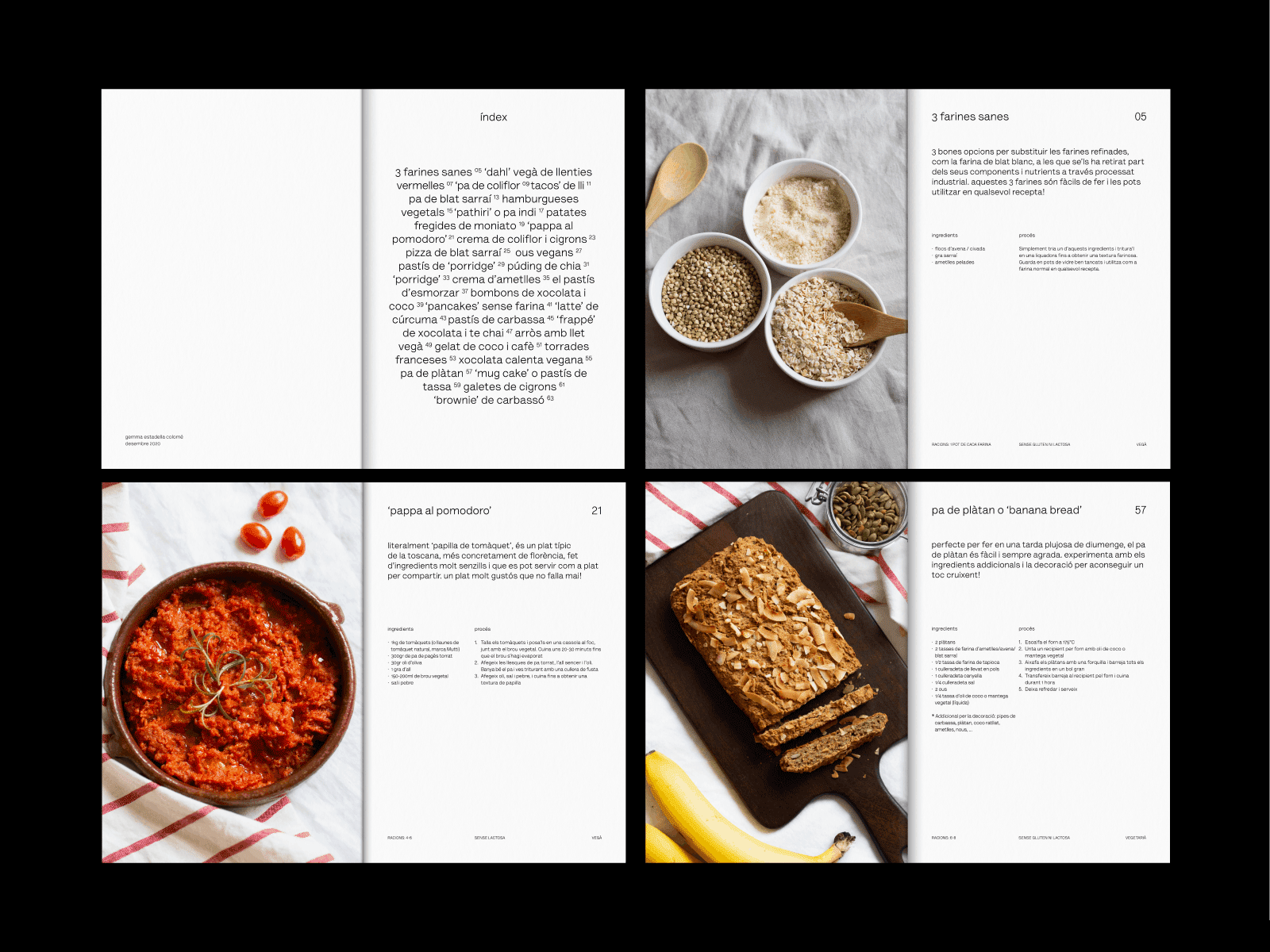 Plant-based cookbook book cookbook cooking design editorial editorial design food food photography graphic design grid healthy healthy cooking layout paper photography print printed matter type typography