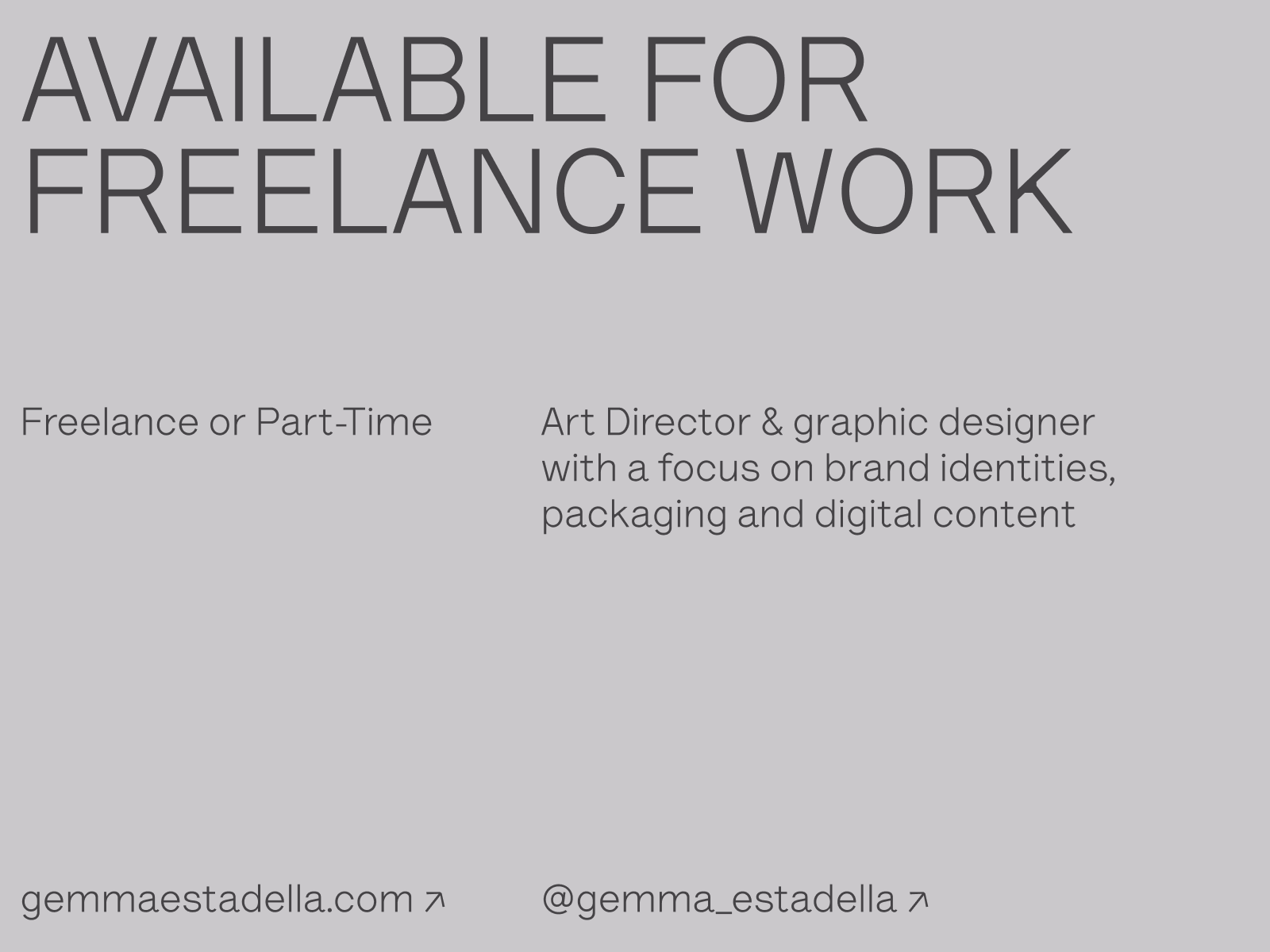 Available for work! 🚀 art direction available design freelance freelance designer freelance work graphic design open for work photography project management