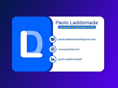 My first Business Card