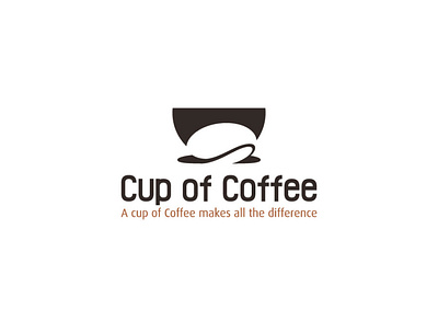 Cup of Coffee Final logo bean coffee coffee logo coffee shop concept cup cup bean mug tea