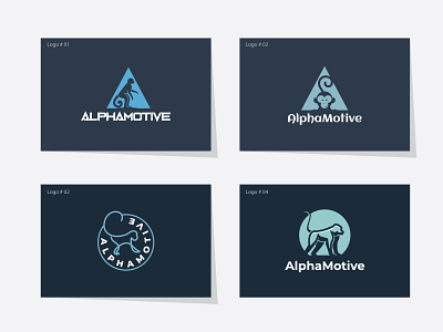 Alpha Motive ( Monkey ) Logo