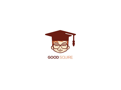 Logo for University App boy college education graduation growth school student success university