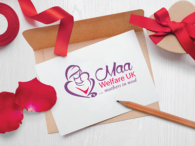 Maa Welfare logo alvi studio charity love mother mother day orphans
