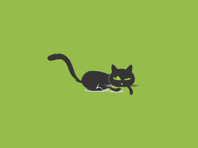 naughty cat by Minang_Art on Dribbble