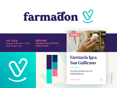 Farmadon - logo design branding design logo pharmacy