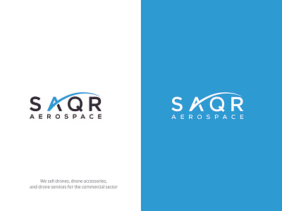 Saqr Aerospace Logo Designn