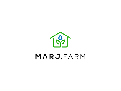 MARJ.Farm branding design farming logo solutions systems