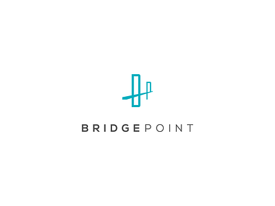 Bridge Point branding building business design developers icon initials logo solutions technology