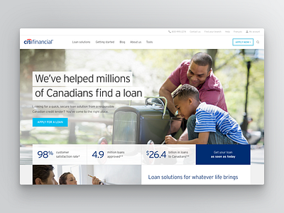CitiFinancial.ca website