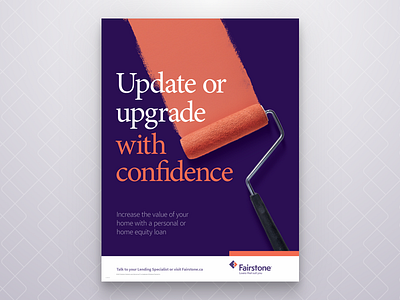 Fairstone Poster design financial poster print