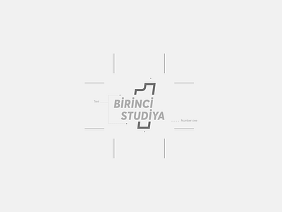 Birinci Studiya birinci studia design first logo first studio new news logo studio logo tv show