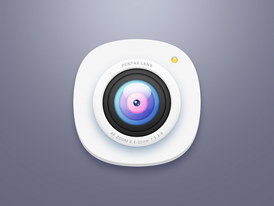 Camera camera clean icon ps ui white