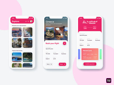 Airport app challenge design interfaces ios iphone iphone x app mobile mockup typography ui ux ui ux design