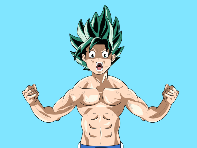 What If Deku Was The Legendary Super Saiyan Part 1 Yo - vrogue.co