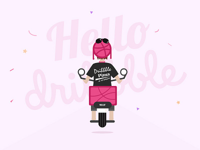 Hello Dribbble！