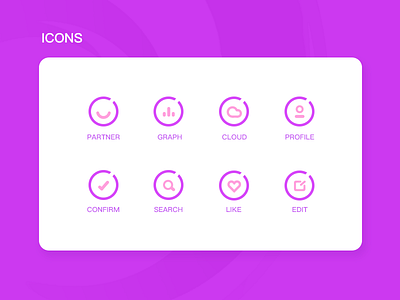 some icons design icon ui
