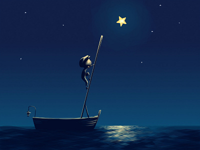 Laluna illustration laluna photoshop pixar