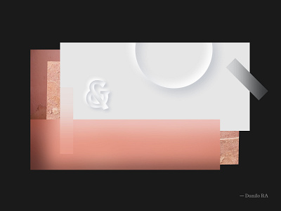 MARBLE abstract concept digital typography ui