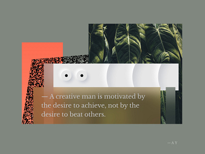 — A abstract digital page typography ui web