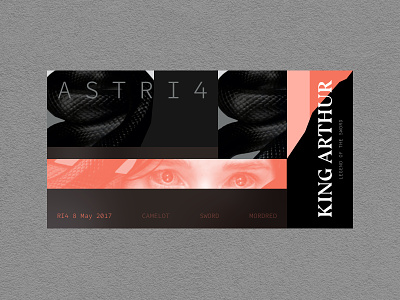 KA abstract concept digital page typography ui