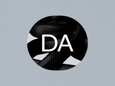 DA abstract concept design typo typography